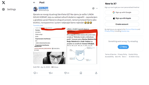 Je li sve transparentno? Kako je Linda Golik Horvat od sudionice natječaja došla do gradske uprave