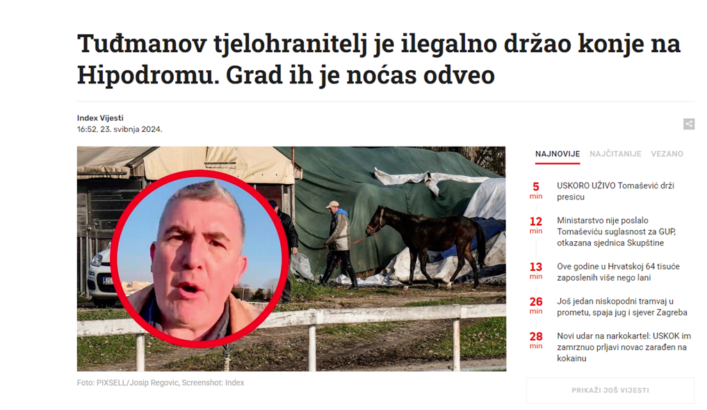 Zagrebački Holding platio stotine tisuća kuna čovjeku koji je uzurpirao Hipodrom!