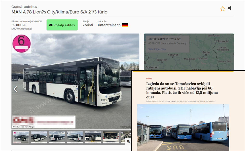 Rabljena vozila po sumnjivim cijenama, tramvaji bez klime i autobusi skuplji nego na oglasnicima